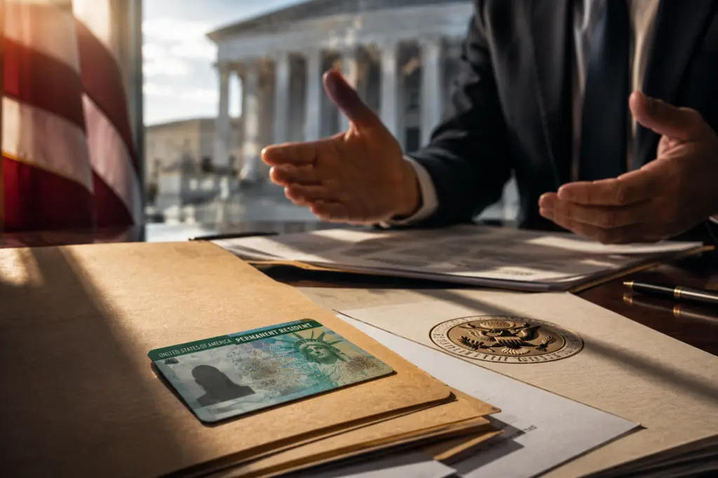 DHS green card memo legal challenge