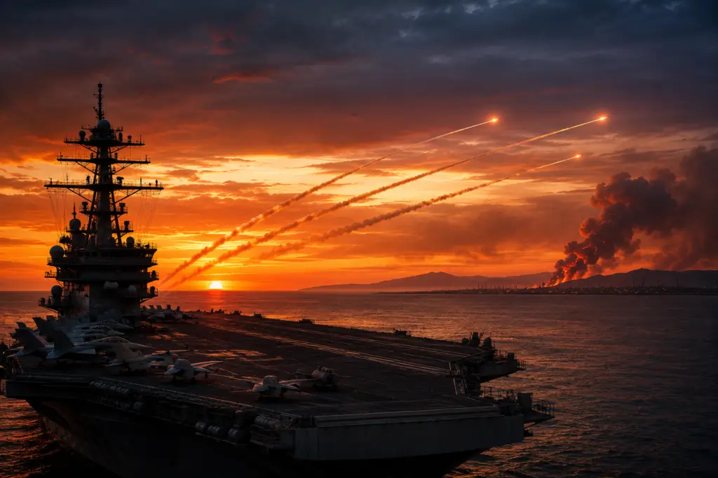 US strikes Iran self-defense