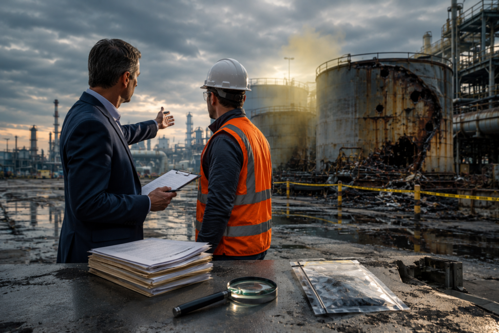 Current image: industrial chemical accident claims