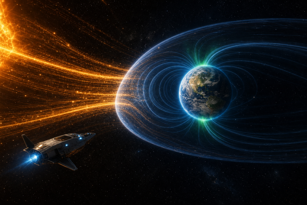 European-Chinese Spacecraft Launches to Photograph Earth's Invisible Magnetic Shield