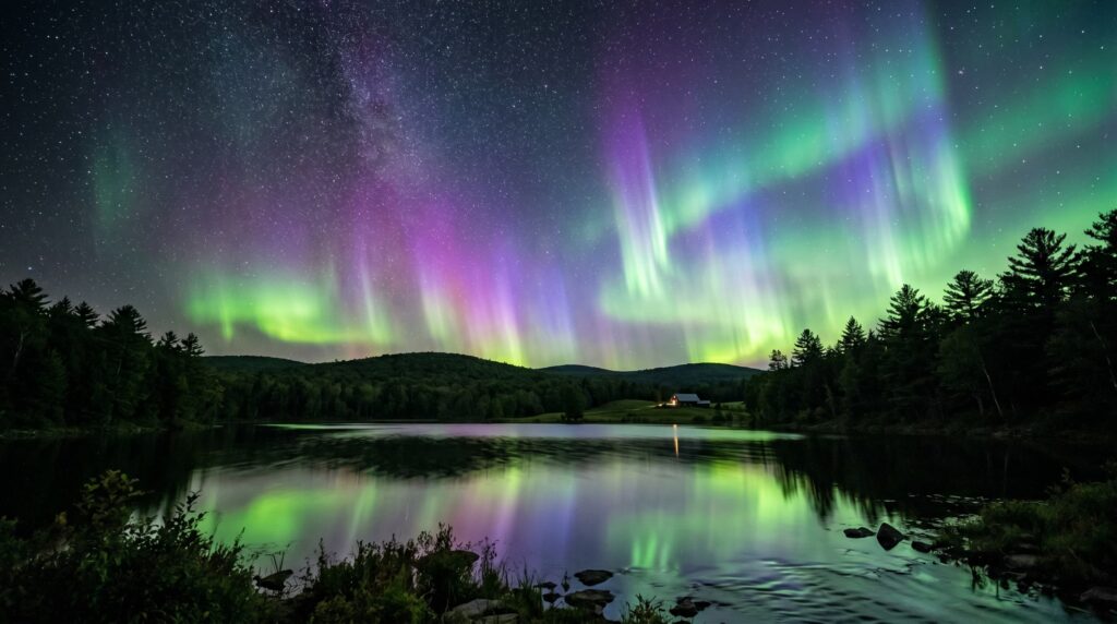 Current image: northern lights visibility 2026