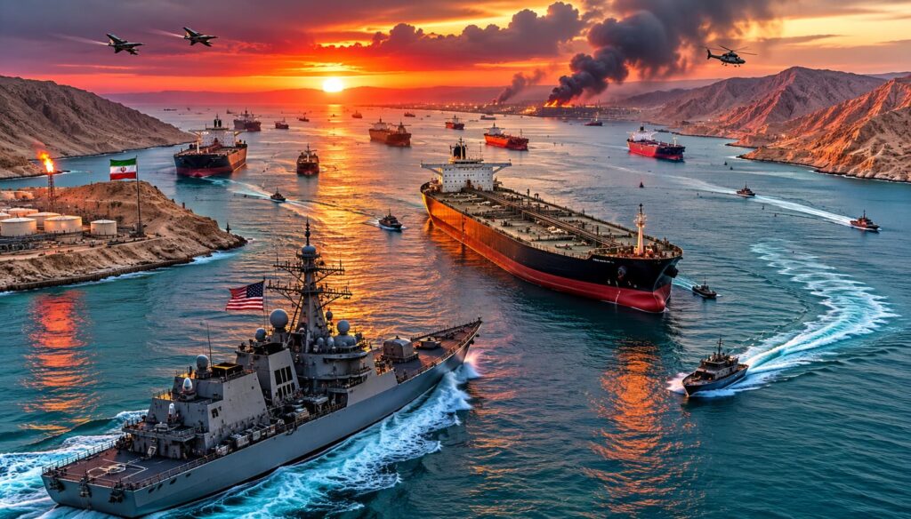 Current image: Strait of Hormuz crisis